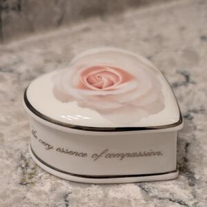 Althorp Rose Trinket Box Princess Diana